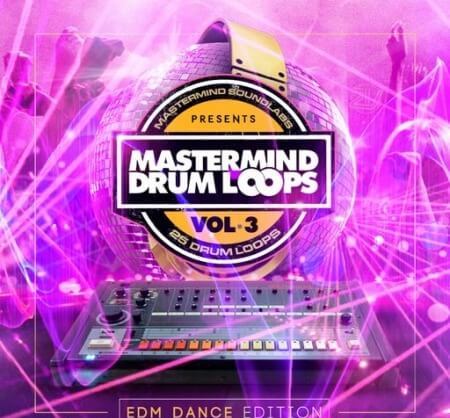 DiyMusicBiz EDM Dance Drum Loops Vol.3 WAV